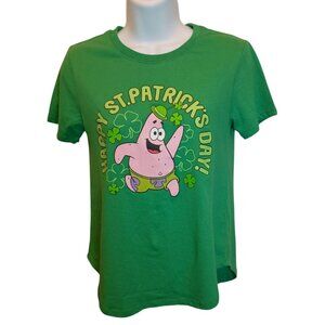 Nickelodeon SpongeBob SquarePants St. Patrick's Day Women's Sz. M Shirt